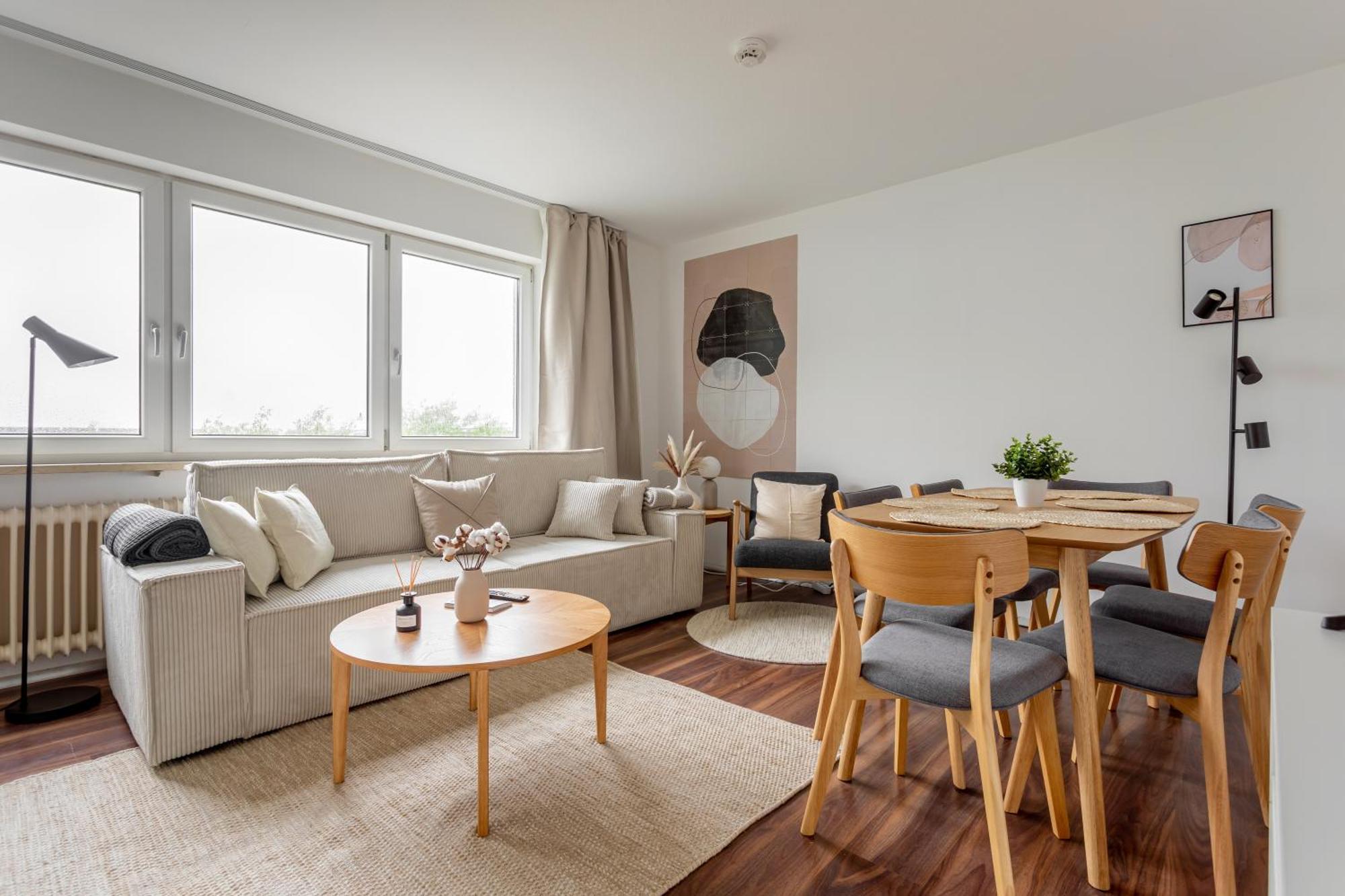 Global Living - Design Apartments I Terrace I Kitchen I Smart-Tv I Parking Space I Muenchen Dış mekan fotoğraf